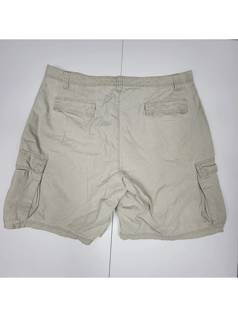 Fieldmaster Men's Khaki Cargo Shorts Size 38 100% Cotton